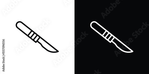Scalpel icon vector, Symbol, logo illustrations