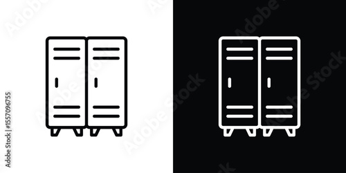 Locker icon vector, Symbol, logo illustrations