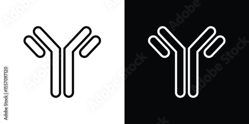 Antibody icon vector, Symbol, logo illustrations