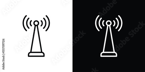 Antenna icon vector, Symbol, logo illustrations