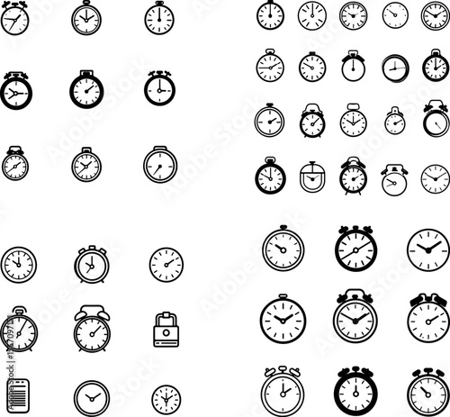 clock icons time watch clock symbol analog clock digital clock clock face hour minute second time icon time symbol alarm clock wall clock timekeeper clock hands clock dial clock set t