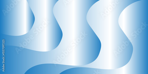 Sky Blue Abstract Background Soft Waves. Gradient Fluid Wave Banner Template Design. Luxury paper. subtle color variations, creating a smooth and calming abstract design for banner, wallpaper.