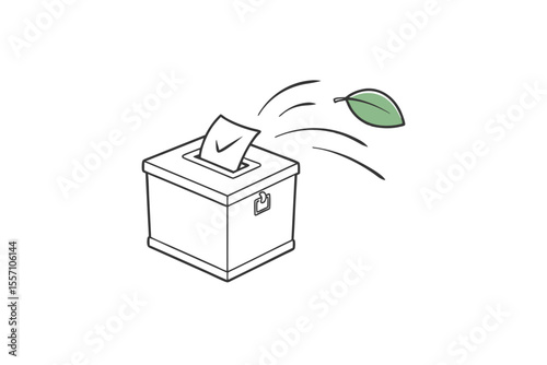 minimalist answer box icon thin black layout