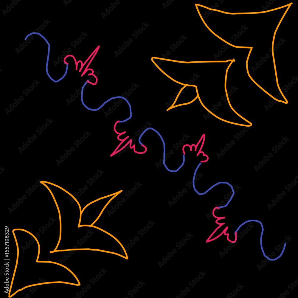 Fototapeta premium abstract floral background