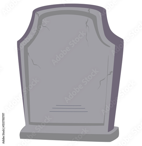 Dark spooky tombstone design for Halloween, eerie grave marker illustration with horror vibe, ideal for haunted themes and scary posters.
