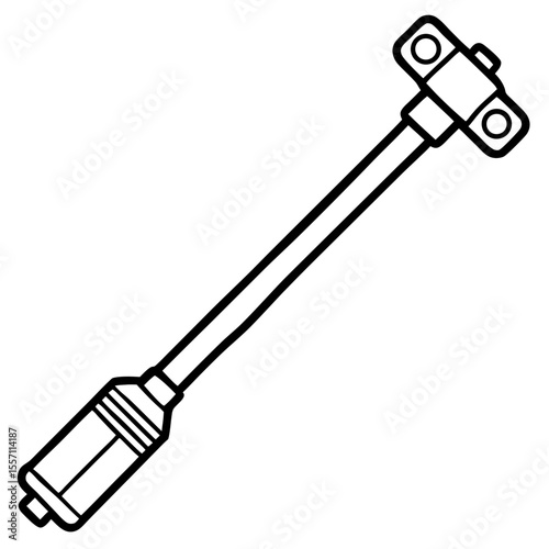 Clamps Tool Vector Art