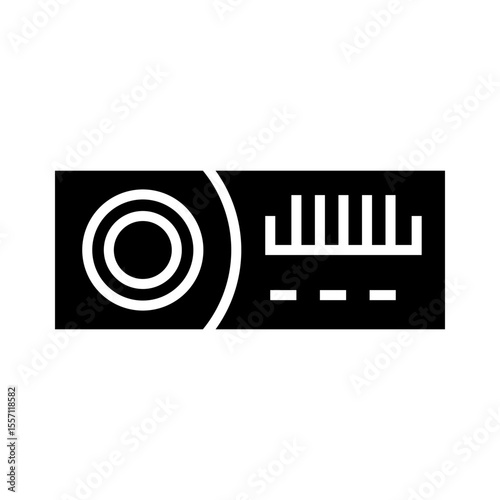 Car Radio Icon Design