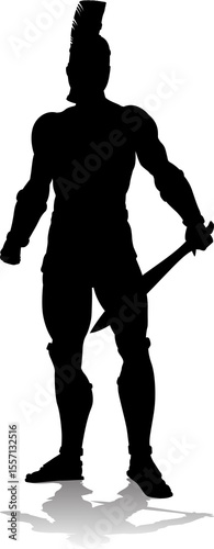 Spartan Silhouette Gladiato...