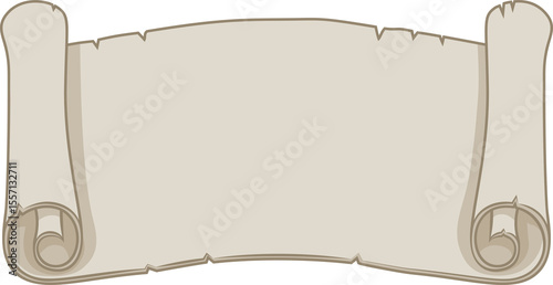 Scroll Banner Paper Vintage...