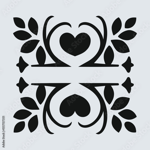 abstract floral ornament