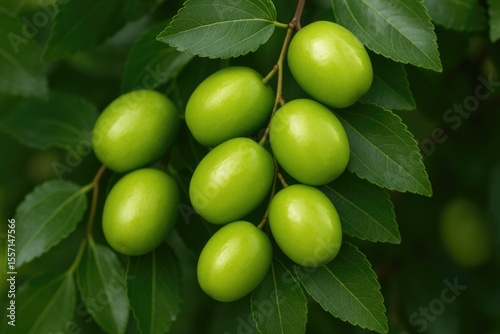 High-Resolution Images of the Jujube Fruit from an Overhead and Side Perspective