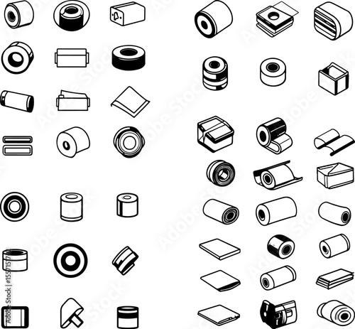 tape icon adhesive tape masking tape duct tape electrical tape packing tape scotch tape double-sided tape transparent tape colored tape painter?s tape washi tape sealing tape repair t