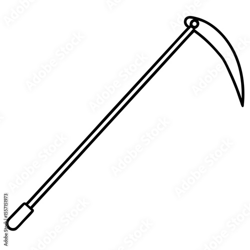 Crowbar Tool Vector Art