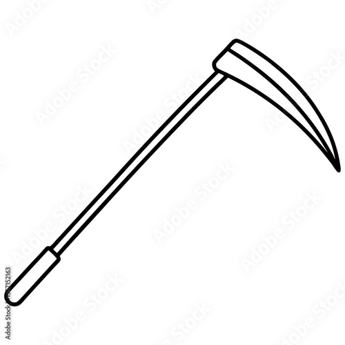 Crowbar Tool Vector Art