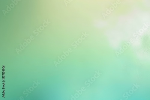 green bokeh background