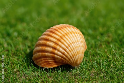 Decorate your garden with a charming shell display
