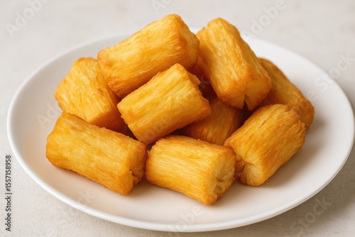 Crispy fried cassava: a beloved and easy snack enjoyed worldwide