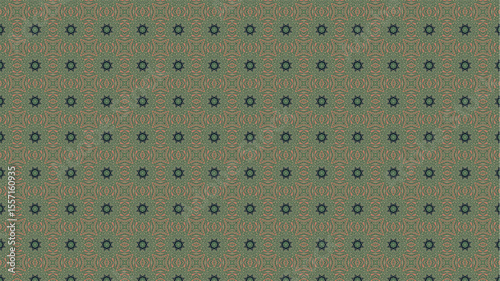 Premium and Colorful floral pattern with geometric design.