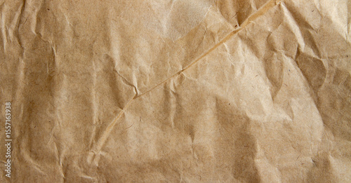 brown paper with crumple texture background