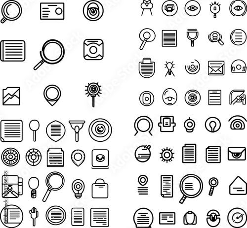 magnifying glass icon magnifier icon zoom icon detective magnifying glass search icon magnifying lens magnifying tool investigation magnifier magnifying glass symbol find icon inspect