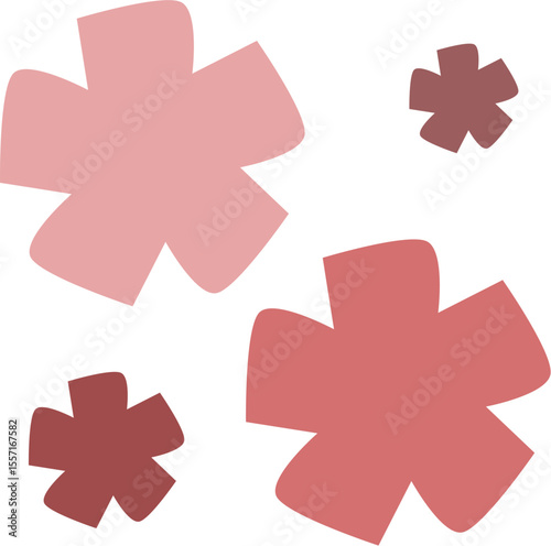 vector set of cross symbols