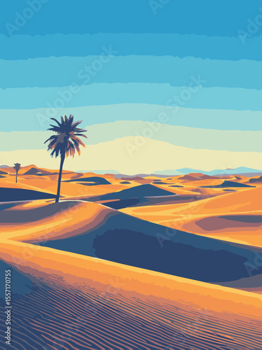 sand dunes in the desert