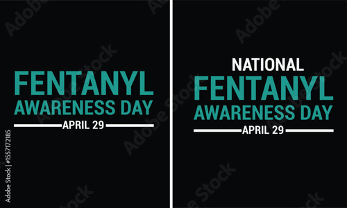Fentanyl awareness design for t-shirt, bags, mugs, stickers, banner, poster, icon, logo etc. Fully Editable Print Ready Template - Vector.