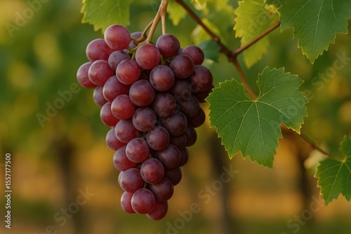Wallpaper Mural Cluster of red grapes for winemaking Torontodigital.ca