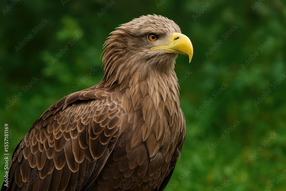 Majestic Sea Eagle: A Large Bird of Prey Majestic Sea Eagle: A Large Bird of Prey