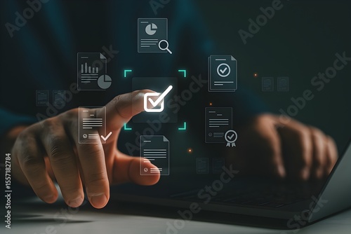 Interactive Dashboard with Checkmarks – Data-Driven Business Tools