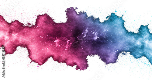 Wallpaper Mural colorful splashes of paint with transparent background Torontodigital.ca