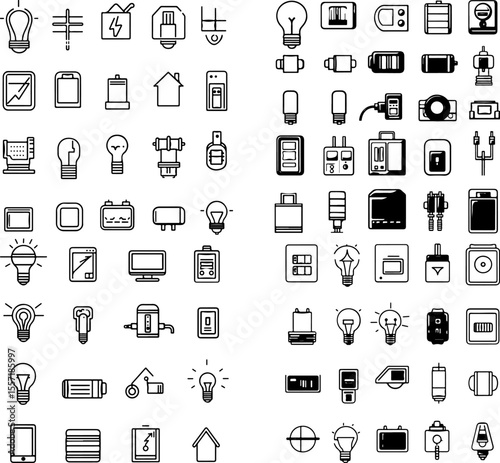 electric icon electricity icon electric power electrical system electrical circuit energy icon electrical energy electric charge voltage icon electric current electrical device electr