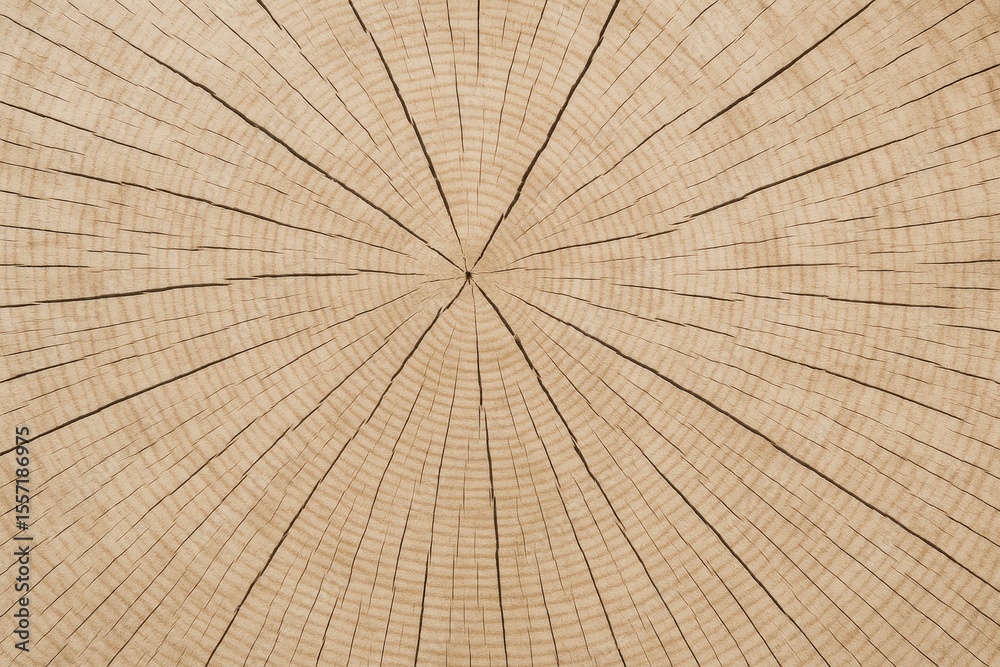 Fototapeta premium Vibrant Wooden Surface with Fine Cracks