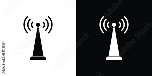 Antenna icon vector, Symbol, logo illustrations