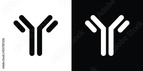 Antibody icon vector, Symbol, logo illustrations
