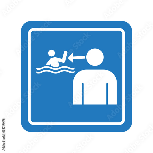 Supervise Children Aquatic Activities Sign