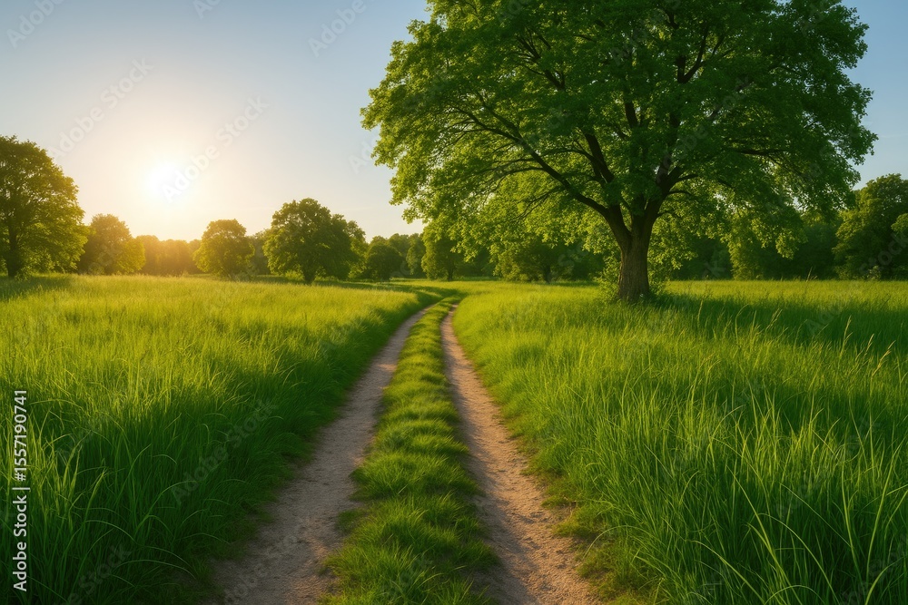 The Path of Green Fields The Path of Green Fields