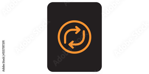 circle arrow icon set.circular arrow icon, refresh, reload arrow icon symbol sign. Blue Reload vector icon set. repeat vector. restart or reset sign. Repeat cycle symbol