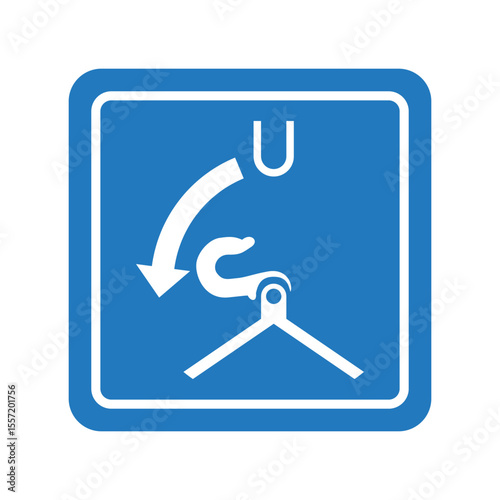 Release Lifeboat Hooks Safety Sign