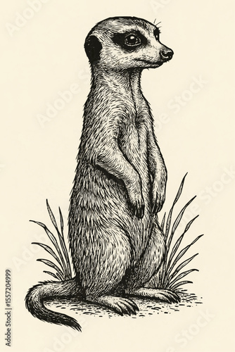 meerkat on guard