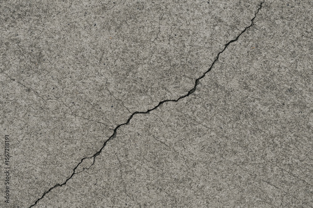 Obraz premium Concrete surface with a cracked texture