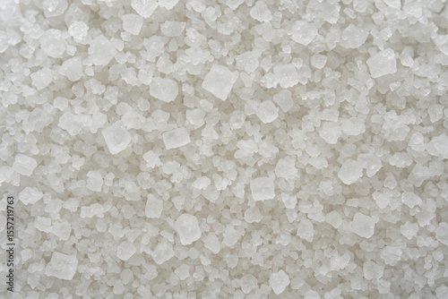 Detailed view of unrefined salt formations