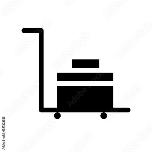 cart glyph icon