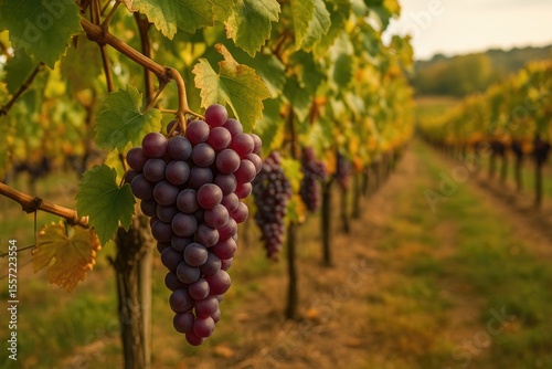 Wallpaper Mural A collection of grapes at a sustainable vineyard nestled in rural castle region Torontodigital.ca