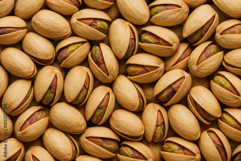 Close-up of tasty pistachios with a detailed background, high-resolution image Close-up of tasty pistachios with a detailed background, high-resolution image
