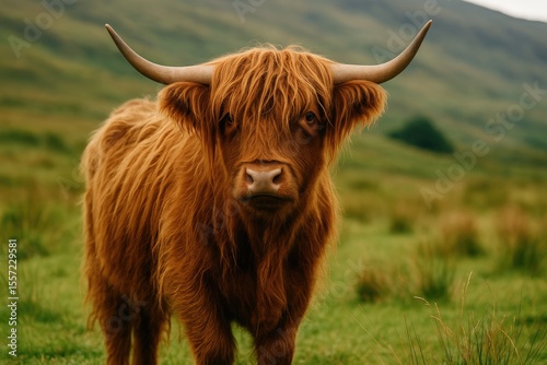 A youthful Highland Cow in its prime