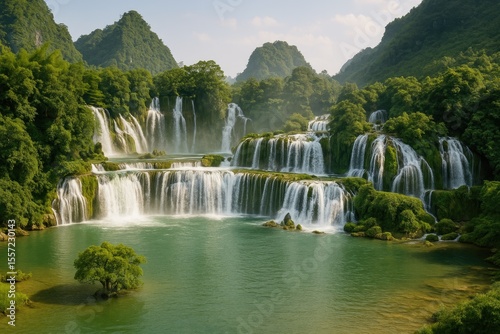 Vietnam's Ban Quoc Waterfall and China's Datian Waterfall Journey