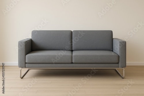Stylish modern sofa inspired by Bauhaus design