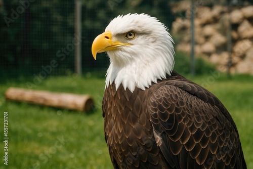 Majestic avian species at the wildlife sanctuary