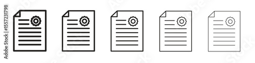 License icon vector, Symbol, logo illustrations